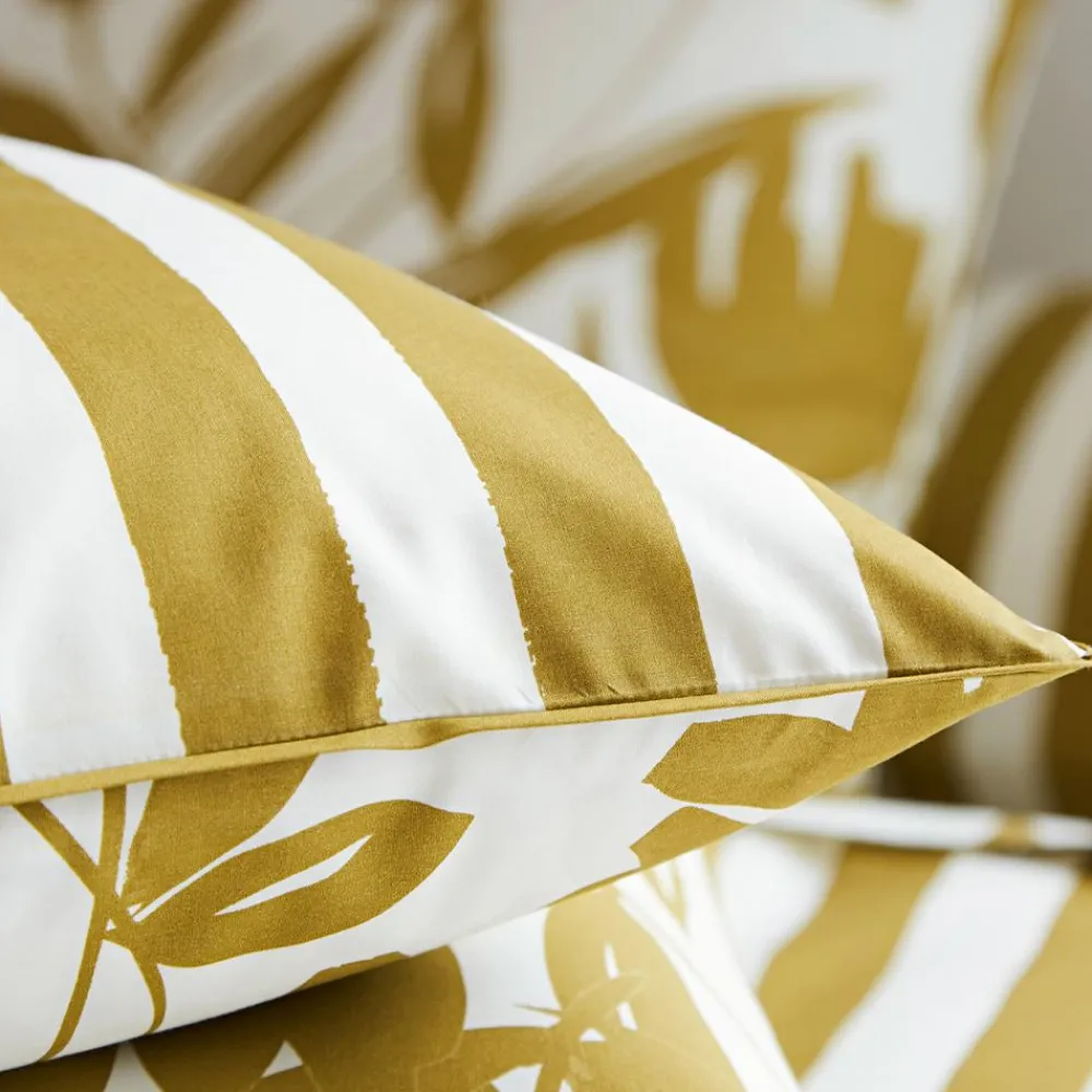 Becquet Linge de lit percale motif tulipes et rayures - CRÉATION< Housse De Couette|Linge De Lit Fantaisie, Linge De Lit Brodé