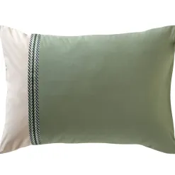 Becquet Linge de lit percale parements et galon< Housse De Couette|Linge De Lit Fantaisie, Linge De Lit Brodé