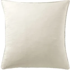 Becquet Linge de lit percale pompons - CRÉATION< Les Matières|Housse De Couette
