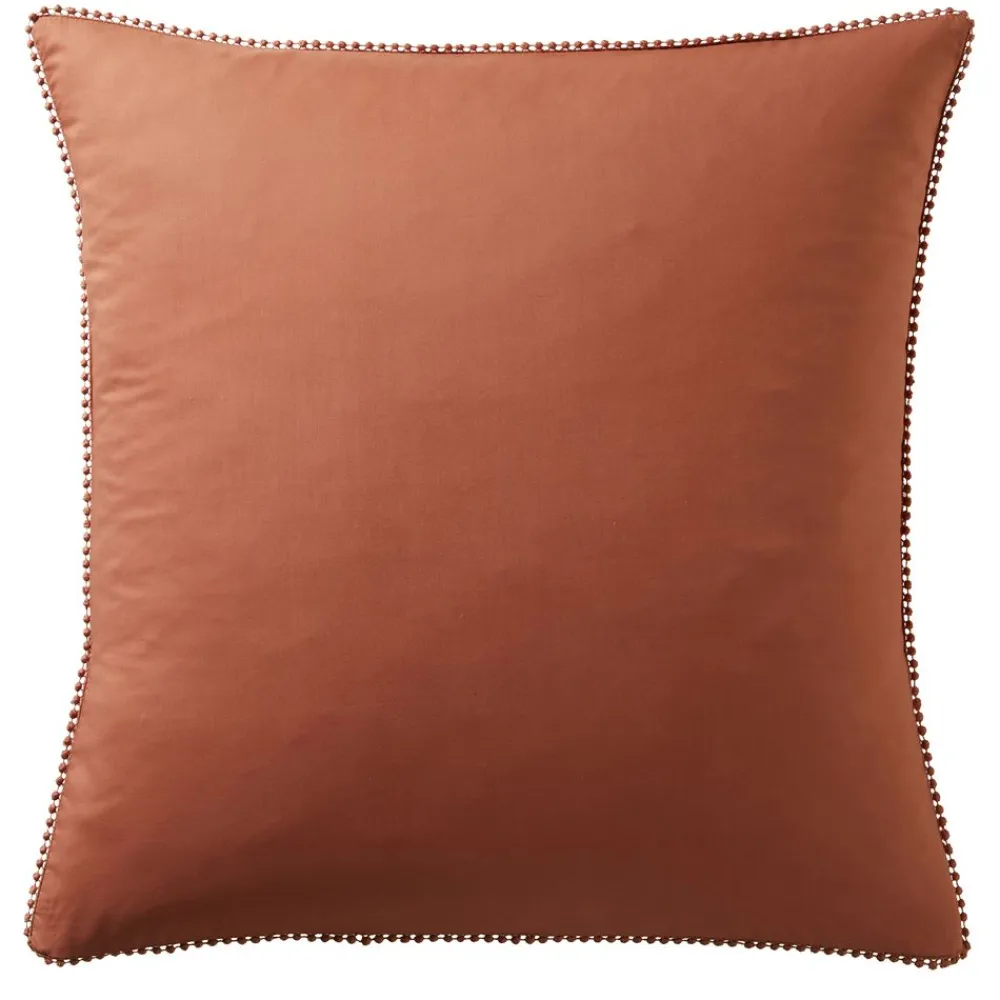 Becquet Linge de lit percale pompons - CRÉATION< Les Matières|Housse De Couette
