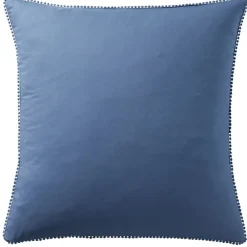 Becquet Linge de lit percale pompons - CRÉATION< Les Matières|Housse De Couette