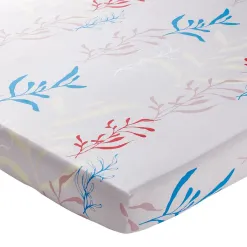 Becquet Linge de lit poissons rouges et bleus< Housse De Couette|Linge De Lit Fantaisie, Linge De Lit Brodé