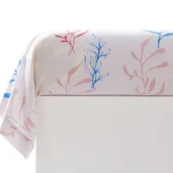 Becquet Linge de lit poissons rouges et bleus< Housse De Couette|Linge De Lit Fantaisie, Linge De Lit Brodé