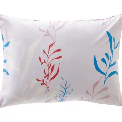 Becquet Linge de lit poissons rouges et bleus< Housse De Couette|Linge De Lit Fantaisie, Linge De Lit Brodé