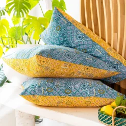 Becquet Linge de lit polycoton motif éléphant - CRÉATION< Les Matières|Housse De Couette