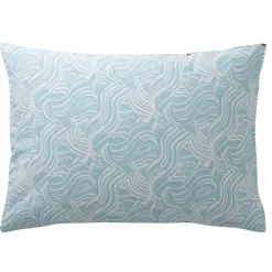 Becquet Linge de lit polycoton motif vagues - CRÉATION< Housse De Couette|Linge De Lit Fantaisie, Linge De Lit Brodé