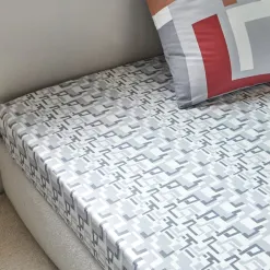 Becquet Linge de lit polycoton motifs géométriques - CRÉATION<Enfant Linge De Lit Ado, Housse De Couette|Housse De Couette