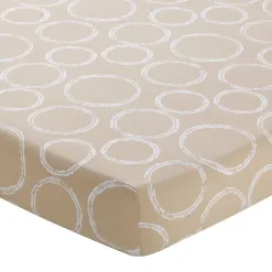 Becquet Linge de lit polycoton rayures et cercles - CRÉATION< Housse De Couette|Linge De Lit Fantaisie, Linge De Lit Brodé