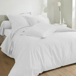Becquet Linge de lit polycoton uni Lauréat< Housse De Couette