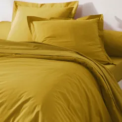 Becquet Linge de lit pur coton percale - Lauréat - Taie d'oreiller personnalisable< Les Matières|Housse De Couette