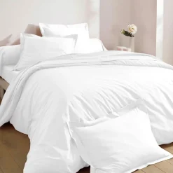 Becquet Linge de lit pur coton percale - Lauréat - Taie d'oreiller personnalisable< Housse De Couette