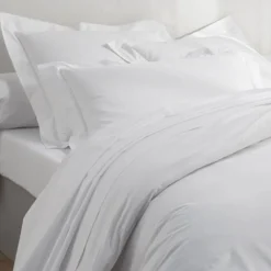 Becquet Linge de lit pur coton percale - Lauréat - Taie d'oreiller personnalisable< Housse De Couette