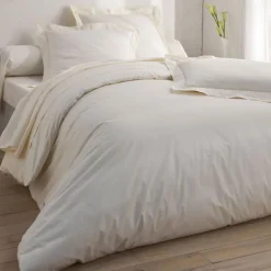 Becquet Linge de lit pur coton percale - Lauréat - Taie d'oreiller personnalisable< Housse De Couette