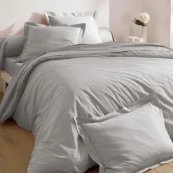 Becquet Linge de lit pur coton percale - Lauréat - Taie d'oreiller personnalisable< Housse De Couette