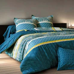 Becquet Linge de lit rayures et micro-motif - CRÉATION<Enfant Linge De Lit Ado, Housse De Couette|Housse De Couette