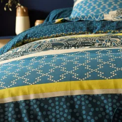 Becquet Linge de lit rayures et micro-motif - CRÉATION<Enfant Linge De Lit Ado, Housse De Couette|Housse De Couette