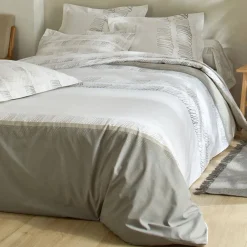 Becquet Linge de lit rayures fantaisie - CRÉATION<Enfant Linge De Lit Ado, Housse De Couette|Les Matières