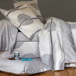 Becquet Linge de lit satin de coton effet mosaïque - CRÉATION< Housse De Couette