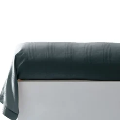 Becquet Linge de lit satin de coton uni et rayé Lauréat< Housse De Couette