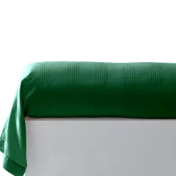 Becquet Linge de lit satin de coton uni et rayé Lauréat< Housse De Couette