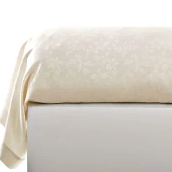 Becquet Linge de lit satin de coton motif fleurs< Les Matières|Housse De Couette