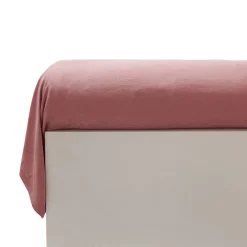 Becquet Linge de lit satin de coton motif fleurs< Les Matières|Housse De Couette