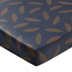 Becquet Linge de lit satin de coton motif feuillage stylisé - CRÉATION< Housse De Couette|Linge De Lit Fantaisie, Linge De Lit Brodé