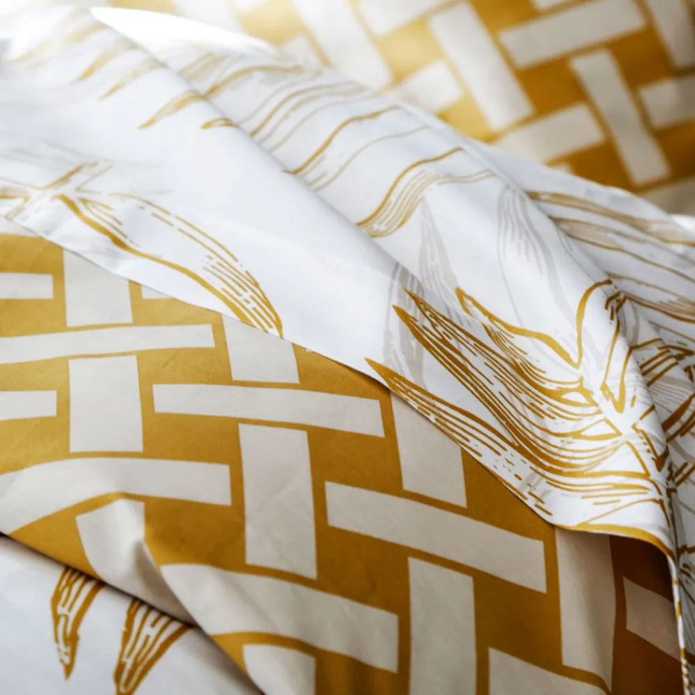 Becquet Linge de lit tropical - CRÉATION< Les Matières|Housse De Couette