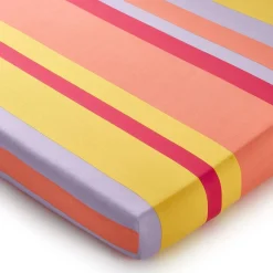 Becquet Linge de lit vagues multicolores - CRÉATION< Les Matières|Housse De Couette
