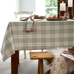 Becquet Linge de table à carreaux - CRÉATION< Nappe Fantaisie|Les Matières