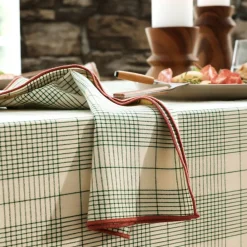 Becquet Linge de table à carreaux - CRÉATION< Nappe Fantaisie|Les Matières