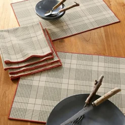 Becquet Linge de table à carreaux - CRÉATION< Nappe Fantaisie|Les Matières
