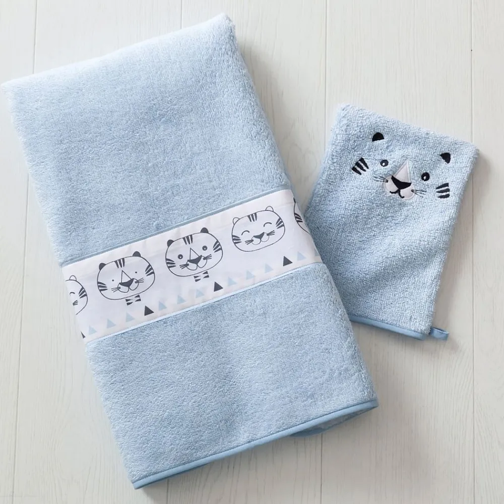 Becquet Linge de toilette animaux personnalisable - 360 g/m²<Enfant Univers Des Tout-Petits|Univers Des Garçons