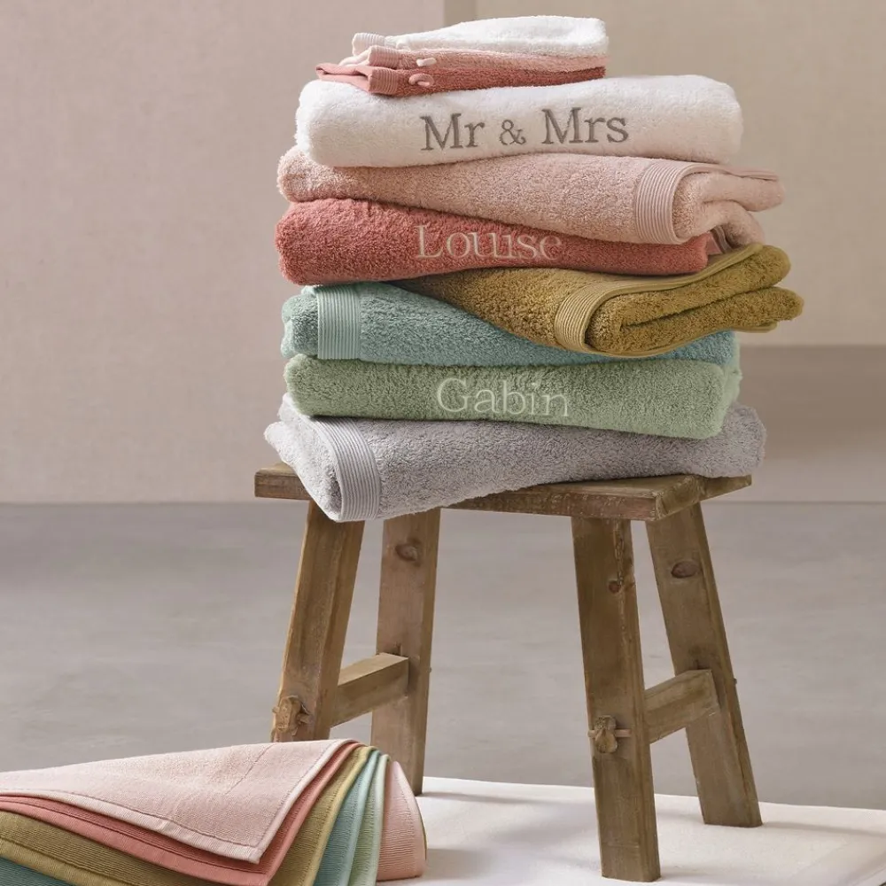 Becquet Linge de toilette coton modal personnalisable - 550 g/m²< Serviette De Bain Personnalisée, Peignoir Personnalisé|Serviette De Bain Unie