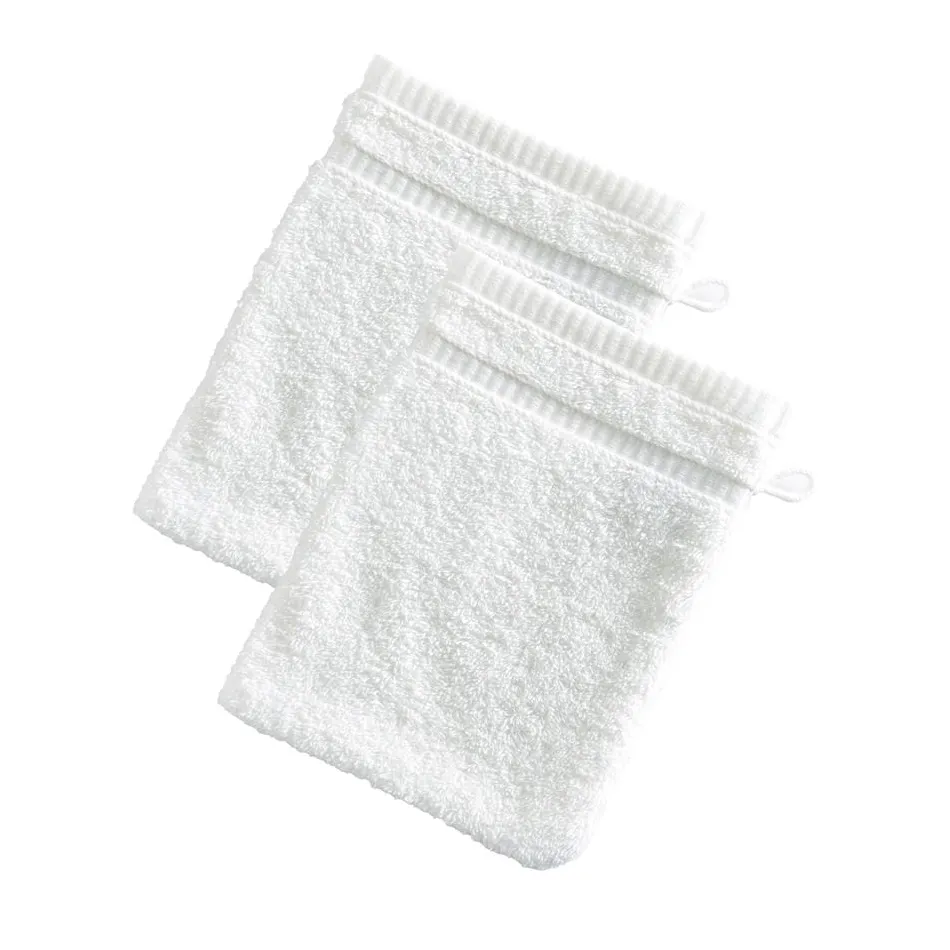 Becquet Linge de toilette décor bandes jacquard - 470 /m² - CRÉATION< Serviette De Bain Fantaisie|Les Matières