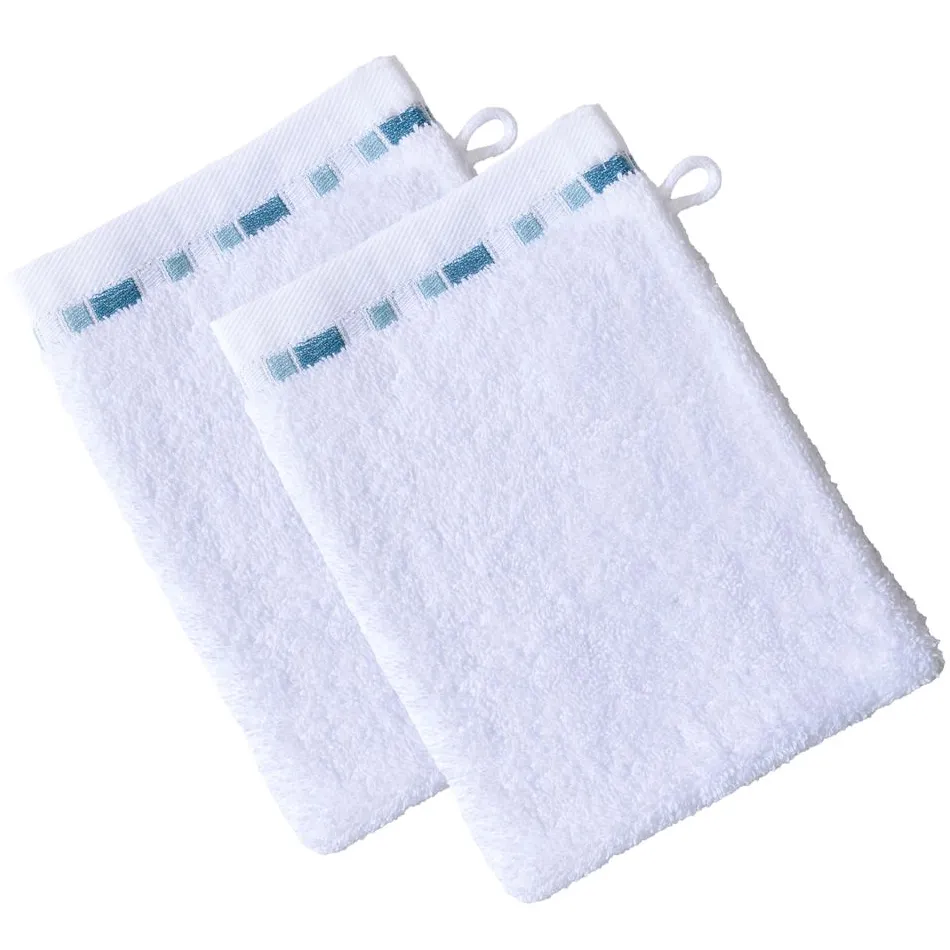 Becquet Linge de toilette décor mosaïque - 450 g/m² - CRÉATION< Serviette De Bain Fantaisie