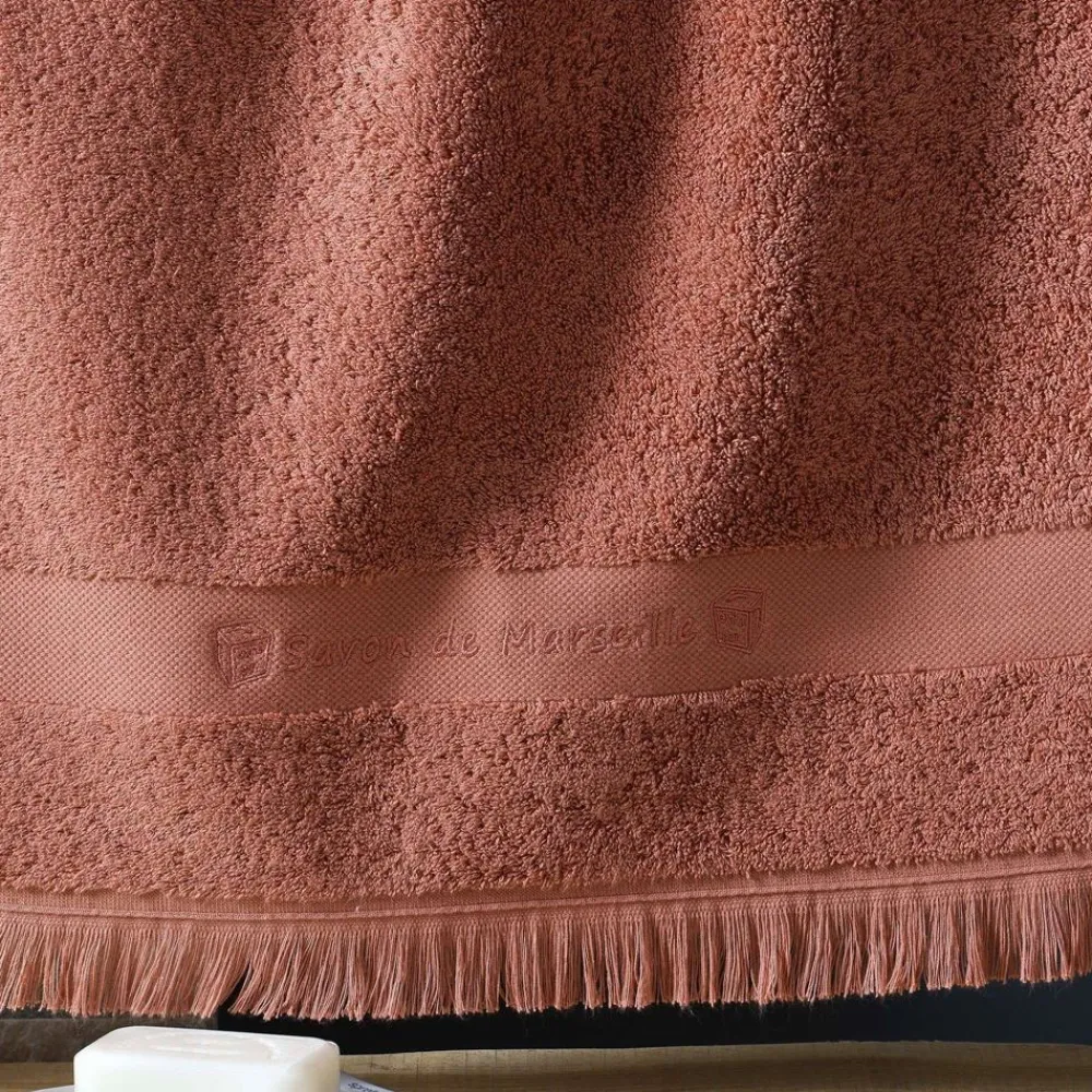 Becquet Linge de toilette en COTON BIO brodé Savon de Marseille - CRÉATION - 500 g/m²< Beauté, Bien-Être|Beauté, Bien-Être