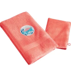 Becquet Linge de toilette enfant animaux personnalisable - 340 g/m²<Enfant Univers Des Tout-Petits|Serviette De Bain Personnalisée, Peignoir Personnalisé