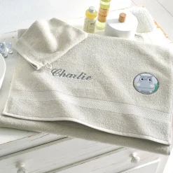 Becquet Linge de toilette enfant animaux personnalisable - 340 g/m²<Enfant Univers Des Tout-Petits|Serviette De Bain Personnalisée, Peignoir Personnalisé