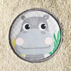 Becquet Linge de toilette enfant animaux personnalisable - 340 g/m²<Enfant Univers Des Tout-Petits|Serviette De Bain Personnalisée, Peignoir Personnalisé