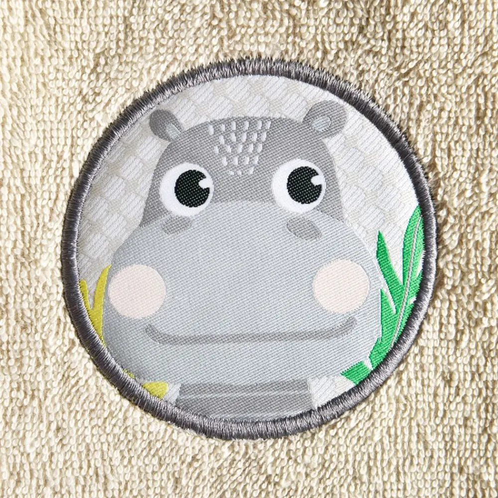 Becquet Linge de toilette enfant animaux personnalisable - 340 g/m²<Enfant Univers Des Tout-Petits|Serviette De Bain Personnalisée, Peignoir Personnalisé