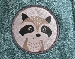 Becquet Linge de toilette enfant animaux personnalisable - 340 g/m²<Enfant Univers Des Tout-Petits|Serviette De Bain Personnalisée, Peignoir Personnalisé