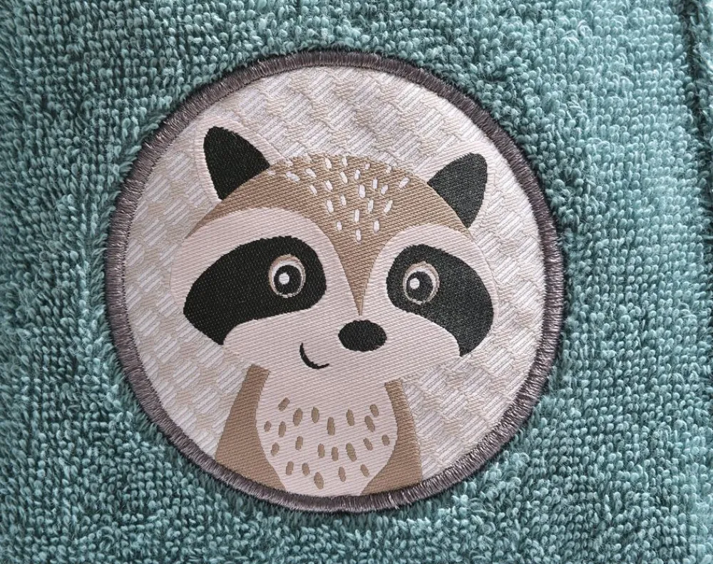 Becquet Linge de toilette enfant animaux personnalisable - 340 g/m²<Enfant Univers Des Tout-Petits|Serviette De Bain Personnalisée, Peignoir Personnalisé