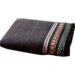 Becquet Linge de toilette liteau graphique - 420 g/m²< Serviette De Bain Fantaisie