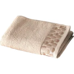 Becquet Linge de toilette liteau cercles - 450 g/m²< Serviette De Bain Fantaisie|Les Matières