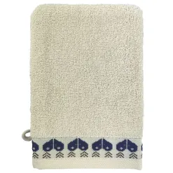 Becquet Linge de toilette motif cœur - 450 g/m²< Serviette De Bain Fantaisie|Les Matières