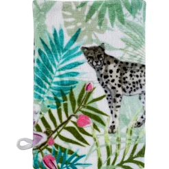 Becquet Linge de toilette motif exotique - 400 g/m²< Serviette De Bain Fantaisie