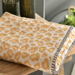 Becquet Linge de toilette motif léopard - 450 g/m²< Serviette De Bain Fantaisie|Les Matières