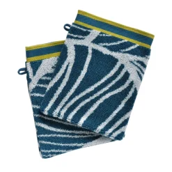 Becquet Linge de toilette motifs feuilles tropicales - 450 g/m²< Serviette De Bain Fantaisie|Les Matières