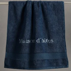Becquet Linge de toilette personnalisable AIRDROP® - 430 g/m²< Serviette De Bain Unie